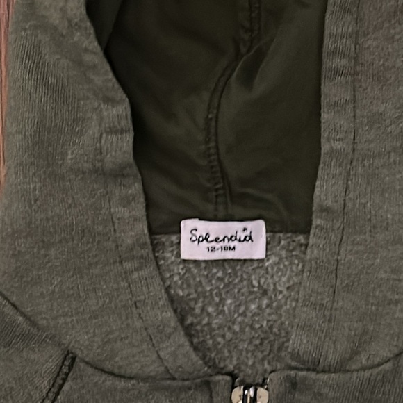 Mish boy & Splendid Hoodies 12/18 months GUC - Picture 7 of 8